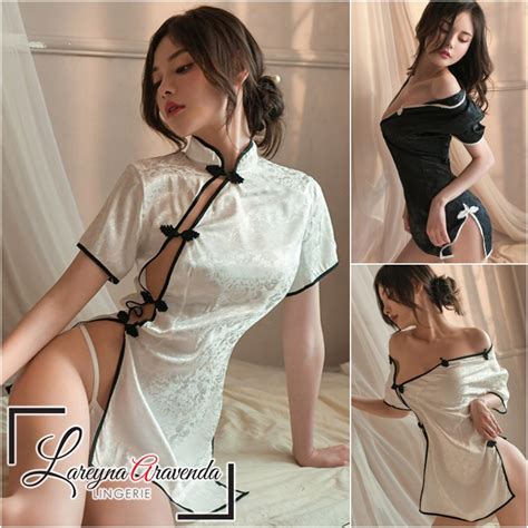 Jual Lareyna Aravenda Set Lingerie G String Seksi Model Kostum