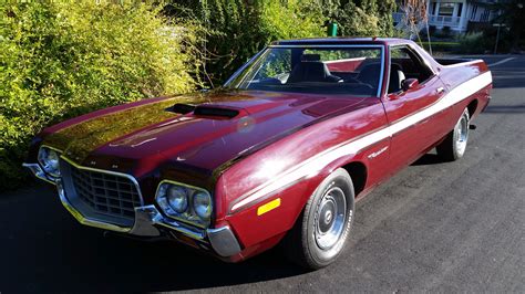 1972 Ford Ranchero Gt 4 Speed Bring A Trailer