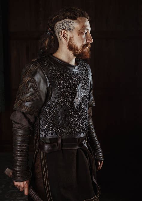 Ragnar Armor From Vikings Season 2 Exact Copy Leather Vest Etsy