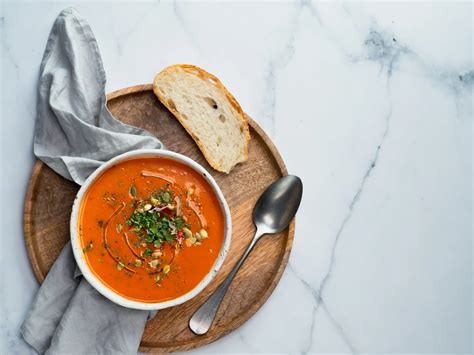 Sopas frías para verano Recetas sencillas intu Xanadú