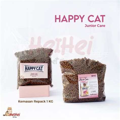 Jual Happy Cat Minkas Junior Care Makanan Anak Kucing Remaja Repack