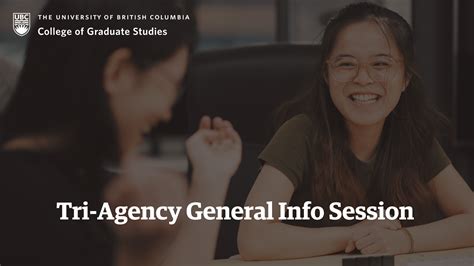 Tri Agency General Information Session Ubc Okanagan Events Calendar