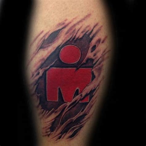 80 Ironman Tattoo Designs For Men - Triathlon Ink Ideas