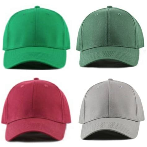 100 Cotton Structured Baseball Cap Sports Classic Etsy UK