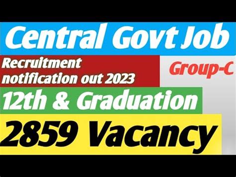 Th Pass Sarkari Naukari Bharti Th Pass Government Job