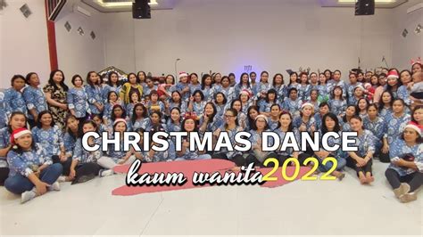 Christmas Dance Natal Kaum Wanita Gsja Ict Youtube