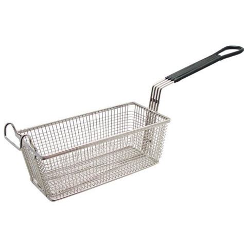 Deep Fat Fryer Basket With Moulded Handle And Front Hooks Sami Sons