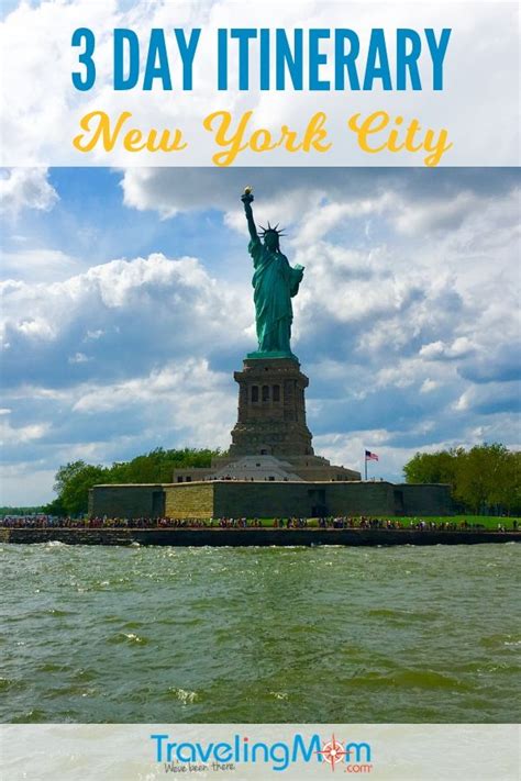 3 Day Itinerary For New York City New York City Itinerary