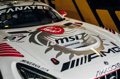 Mercedes Amg Motorsport Und Msi Pr Sentieren Partnerschaft Beim