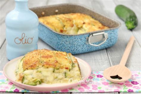 TORTINO Di ZUCCHINE Al Forno Filante Senza Uova