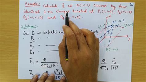 Coulomb's Law in vector form || Electric Field Intensity || by Prof ...