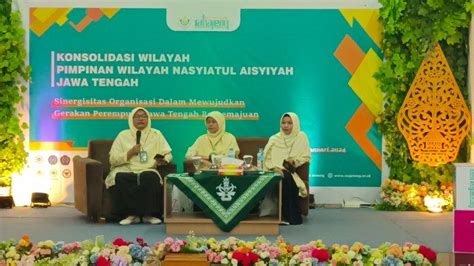 Pw Nasyiatul Aisyiyah Jawa Tengah Adakan Konsolidasi Wilayah Bahas