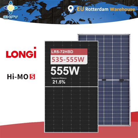 Longi Solar Hi Mo Lr Hbd Home Use Monocrystalline W W W