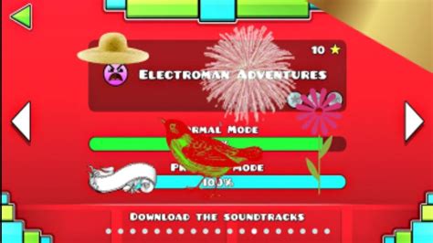 Me Pas A La Primera El Nivel Electroman Aventures Geometry Dash