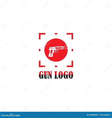 Gun Logo Stock Vector Illustration Of Style Military