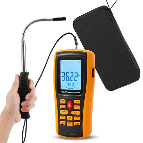 Buy Bonvoisin Hotwire Anemometer Handheld Cfm Cmm Air Flow Velocity