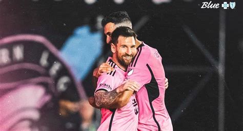 Lionel Messi Se Luce Con Un Doblete En La Victoria Del Inter Miami En