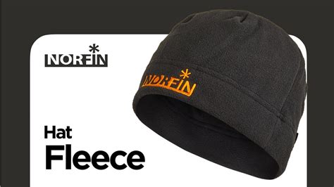 Winter HAT NORFIN Fleece Black - YouTube