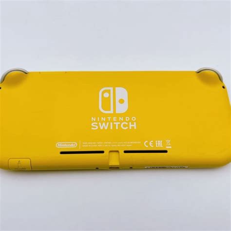 Yahooオークション 1円～nintendo Switch Lite イエロー 任天堂 ニ