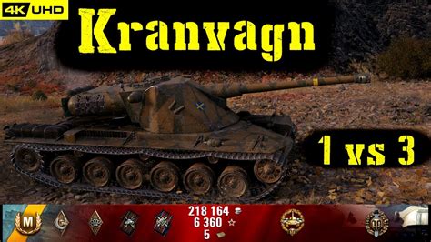 World Of Tanks Kranvagn Replay 7 Kills 9 2k Dmg Patch 1 7 0 Youtube