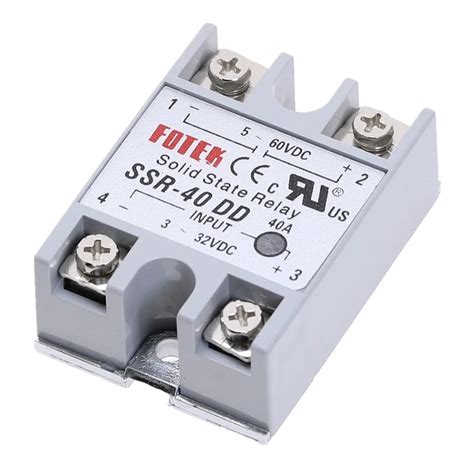 Pcs Single Phase Solid State Module Relay Ssr Dd Dc Dc Dd V