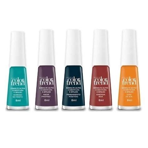 Esmaltes Color Trend Avon Ml Validade Shopee Brasil