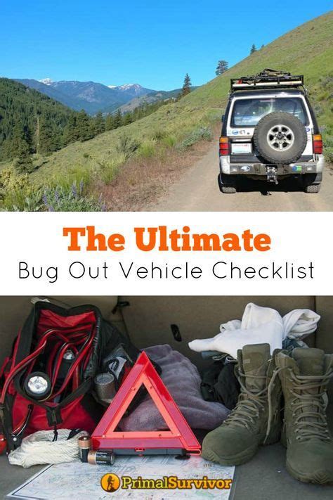 The Ultimate Bug Out Vehicle Setup, Supplies and Gear (With Checklist ...