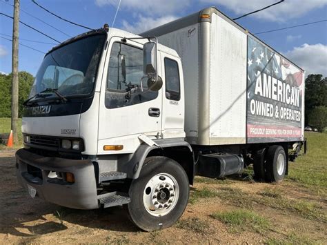 Isuzu Cargo Box Truck Turbo Intercooled Live And Online Auctions On