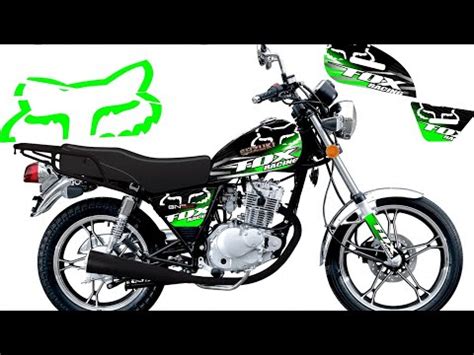 Dise Os De Calcoman As Para Moto Suzuki Personaliza Tu Moto