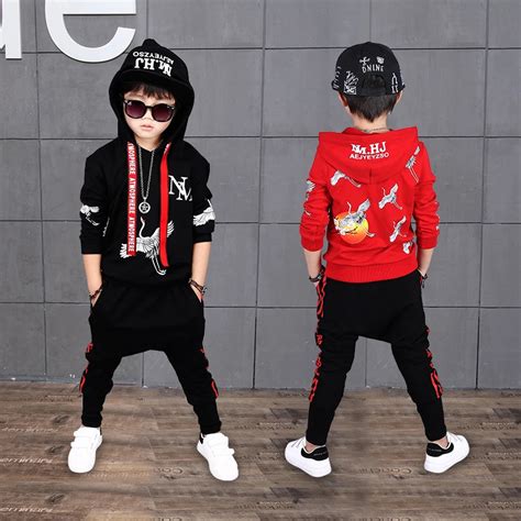 Hip Hop Costume Autunno Vestiti Dei Nuovi Bambini Di Set Vestito