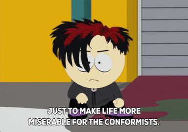 What are some of your favorite Goth kids quotes? I got two : r/southpark