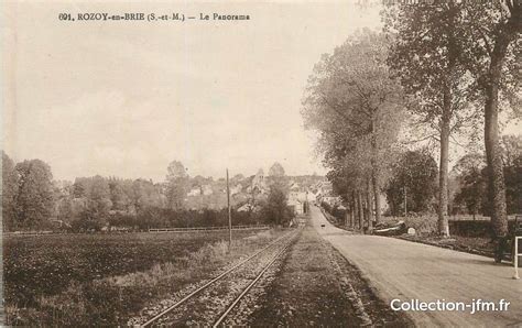 Cpa France Rozoy En Brie Le Panorama Seine Et Marne