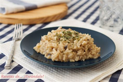 Risotto De Arroz Con Pollo Y Champiñones Noticias de Pollo