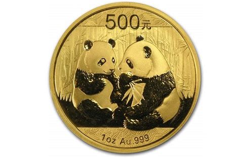 Gold Coins Featuring the Chinese Panda Design