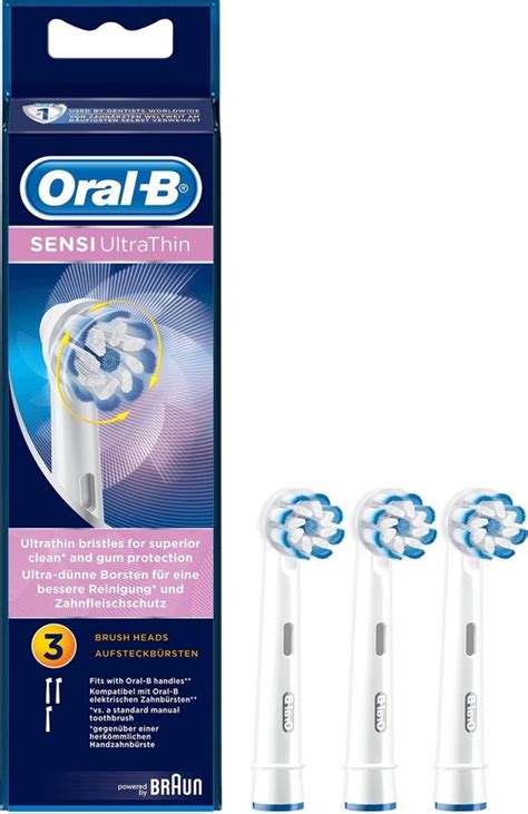 Oral B Sensi Ultrathin Opzetborstels Voor Elektrische Tandenborstels X