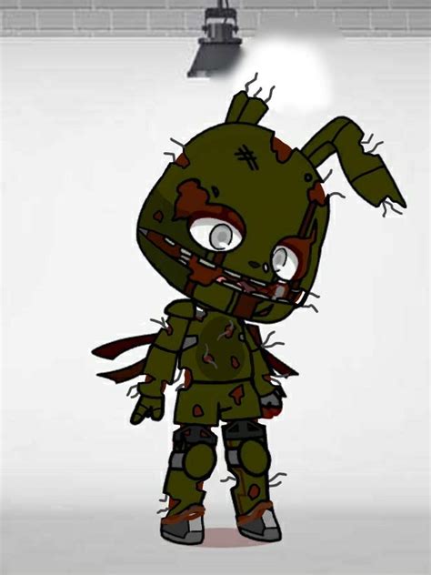 Fnaf Springtrap Edit Realistic Gacha Life Amino