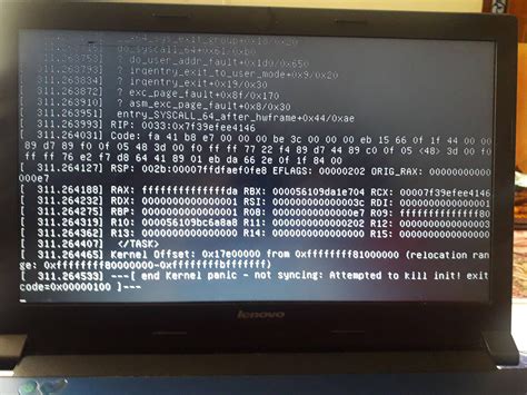 Boot End Kernel Panic Not Syncing Attempted To Kill Init Ubuntu