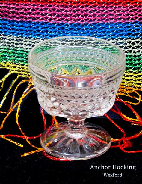 Sherbert Glass Vintage Anchor Hocking Footed Sherbert Glas Flickr