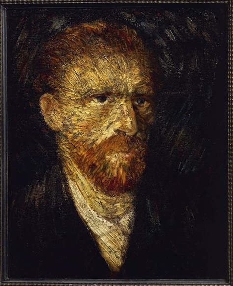 Autoportrait Vincent Van Gogh Estampe D Art