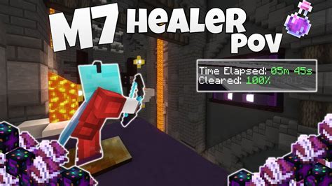 M7 Healer Pov 545 Hypixel Skyblock Youtube