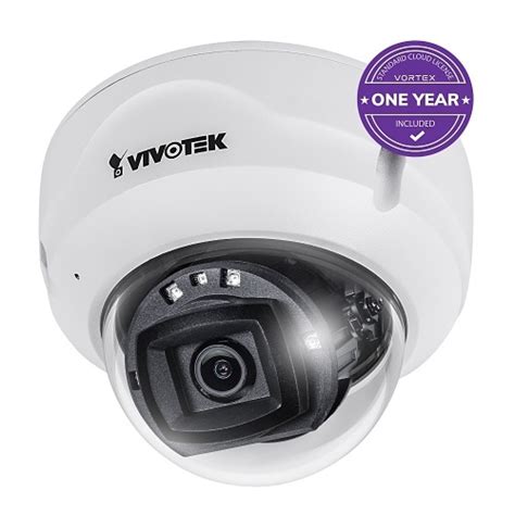 VIVOTEK FD839 EHV 1Y VORTEX 5MP Outdoor IP66 IK10 IP Dome Camera With 2