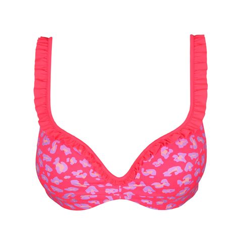 Bikini Top Overdele Marie Jo La Gomera Hjerteformet Bikini Deep Sea Coral