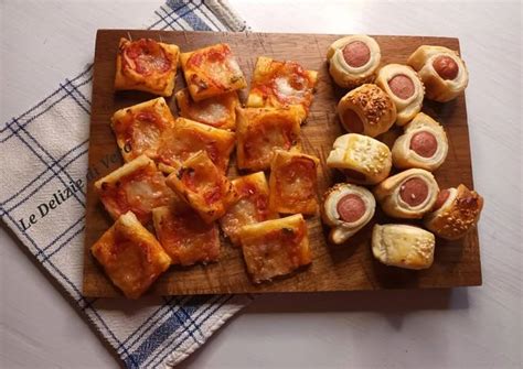 Ricetta Salatini Di Pasta Sfoglia Di Le Delizie Di Vero Cookpad