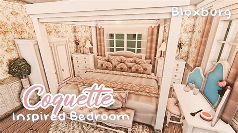 Roblox Bloxburg Coquette Inspired Cozy Bedroom Minami Oroi Youtube