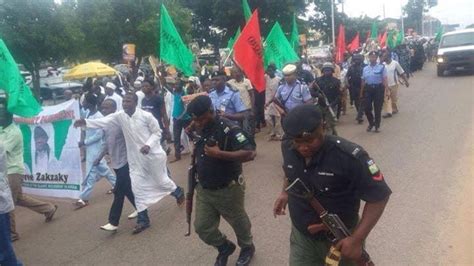 Shiites Protest Against Detention Of El Zakzaky Bellanaija