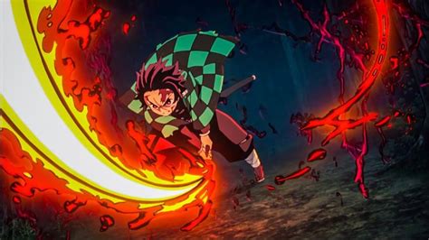 Tanjiro Fire Dance Anime Anime Wallpaper Anime Demon