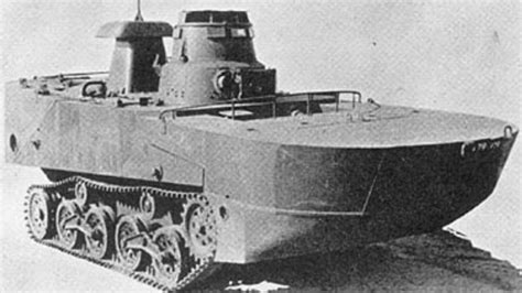 Breaking Boundaries The History Of Japans Floating Amphibious Tank