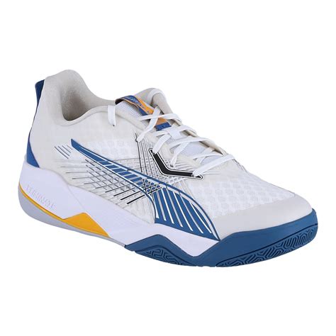 Puma Eliminate Power Nitro II 2022 Weiss Blau Indoor Hallenschuhe