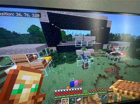 I need help with this iron farm. I’m on [bedrock] and no golems will spawn. All villagers sleep ...