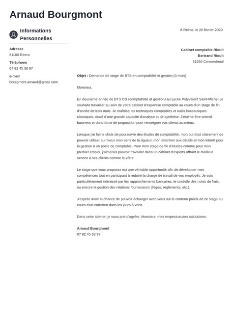 Exemples De Lettre De Motivation Stage En 2023 Modèles2Lettres